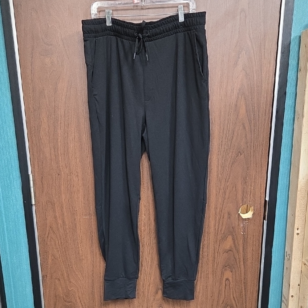 Lole Size XL Black High Waisted Jogger Lounge Pant